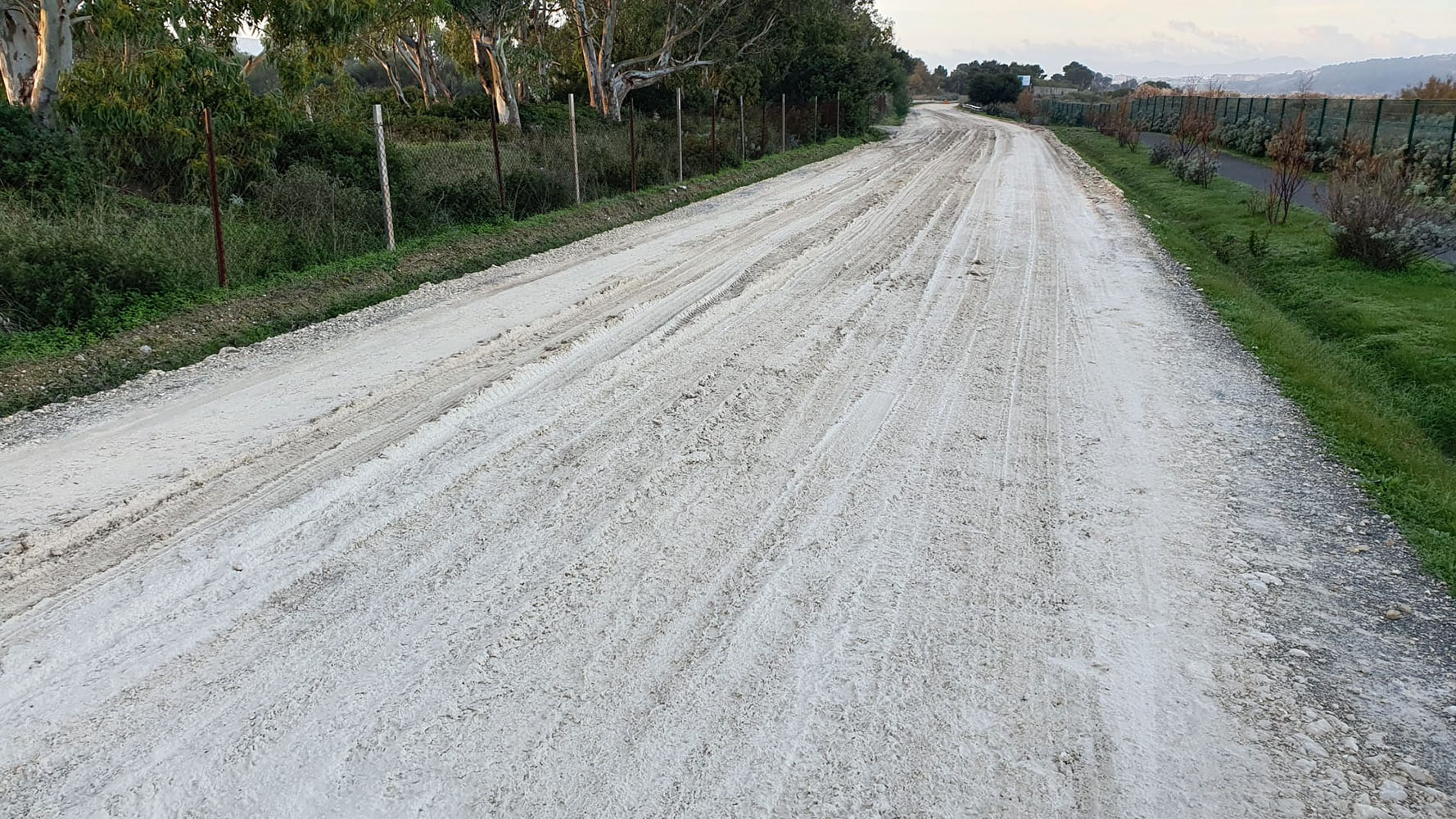 Recupero e manutenzione strade bianche dissestate Sardegna