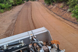 Sistemazione strada granitica Li Conchi Calangianus